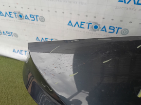 Quarter wing rear right Audi A4 B9 17- sawn off, graphite, dented, bumps, paint chips