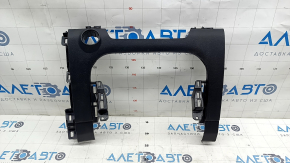 Front panel trim center lower Mazda 3 19- under the start/stop button, black, Mexico built