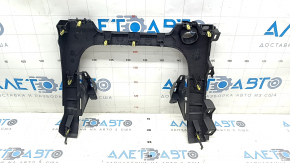 Front panel trim center lower Mazda 3 19- under the start/stop button, black, Mexico built