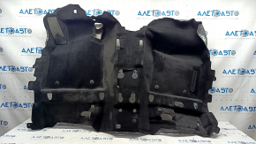 Front floor covering Mazda 3 19 - black, with footrest, for cleaning