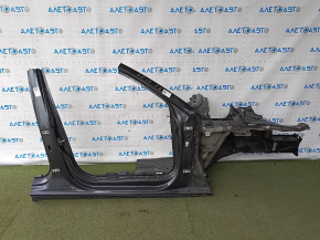 Front right quarter Audi A4 B9 17- sawn off, with central pillar, graphite