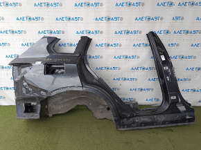 Quarter wing rear right BMW X5 G05 19-23 sawed off, with central pillar, graphite