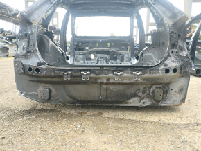 Rear panel Toyota Venza 21- graphite, on the body, burnt