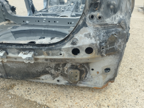 Rear panel Toyota Venza 21- graphite, on the body, burnt