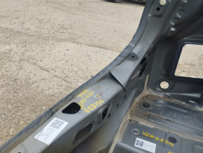Rear panel Toyota Venza 21- graphite, on the body, burnt