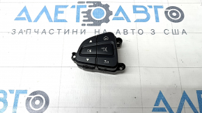 Steering wheel control buttons left Mercedes C-class W205 15-18 black, coating swelled
