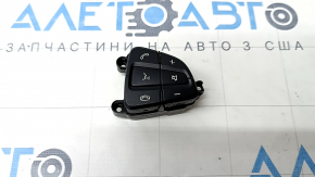 Steering wheel control buttons right Mercedes C-class W205 15-18 black, peeling coating