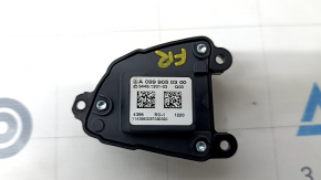 Steering wheel control buttons right Mercedes C-class W205 15-18 black, peeling coating