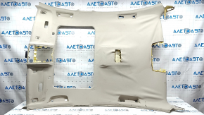 BMW 5 F10 11-16 headlining for sunroof beige oyster, for re-upholstery, unstuck, creases