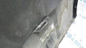 Bare rear bumper BMW 5 F10 14-16 for parking sensors, Base, black, broken fasteners