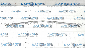 Molding front bumper central lower Mercedes C-class W205 15-18 chrome, broken fastening