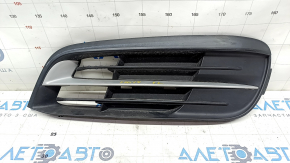 Lower grille front bumper left BMW 5 F10 14-16 open without fog lights, Base