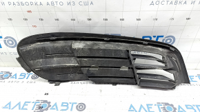 Lower grille front bumper left BMW 5 F10 14-16 open without fog lights, Base