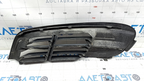 Lower grille front bumper right BMW 5 F10 14-16 open without fog lights, Base, scratches