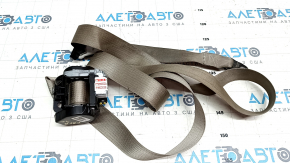 Passenger seat belt Jeep Patriot 11-17 beige, dry cleanable
