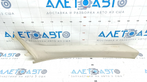 Front pillar trim upper right BMW 5 F10 11-16 beige oyster, for cleaning