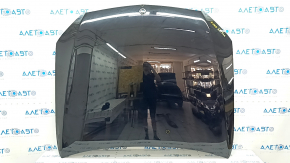 Bonnet bare Mercedes C-class W205 15-21 aluminum, black 040, butts