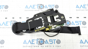 Passenger seat belt Mercedes C-class W205 15-18 black
