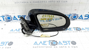 Side mirror right Mercedes C-class W205 15-18 turn signal, heated, backlight, 7+7+2 pins, black
