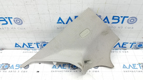 Rear pillar trim left upper Mercedes C-class W205 15-21 gray, needs cleaning, fabric peeled off