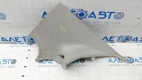 Rear pillar trim right upper Mercedes C-class W205 15-21 gray, needs cleaning, fabric peeled off