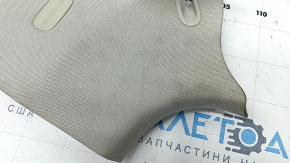 Rear pillar trim right upper Mercedes C-class W205 15-21 gray, needs cleaning, fabric peeled off