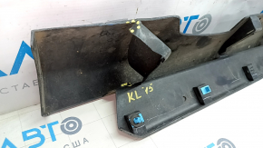 Left threshold Jeep Cherokee KL 14 - structure, broken fastener, scratches