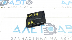 Plug towing hook rear bumper BMW 5 F10 14-16 broken mount, scratch
