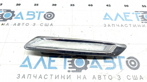 Front right wing molding BMW 5 F10 14-16 chrome