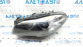 Headlight front left complete BMW 5 F10 14-16 xenon, sand