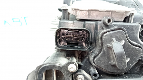 Front right headlight complete BMW 5 F10 14-16 xenon, broken glass, cracks in housing, for spare parts