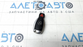 Smart key Mercedes C-class W205 15-18 4 buttons, worn, bumps