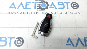 Smart key Mercedes C-class W205 15-18 4 buttons, worn, bumps