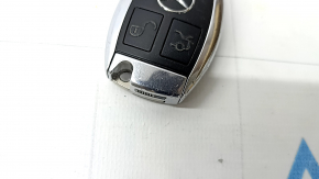 Smart key Mercedes C-class W205 15-18 4 buttons, worn, bumps