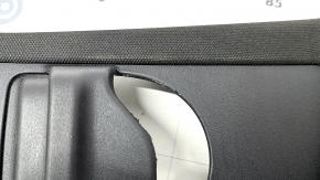 Upper center pillar trim belt left Mercedes C-class W205 15-21 black, needs cleaning, worn, scratches
