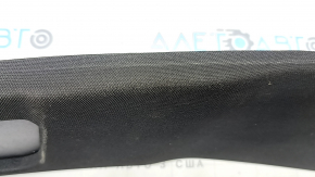 Upper center pillar trim belt left Mercedes C-class W205 15-21 black, needs cleaning, worn, scratches