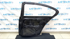 Door bare rear right BMW 5 F10 11-16 black 668