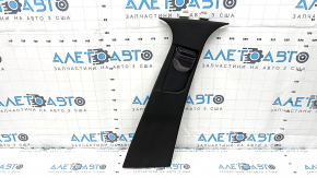 Center pillar trim upper belt right Mercedes C-class W205 15-21 black