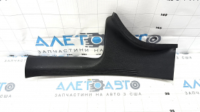 Door sill trim rear left inner Mercedes C-class W205 15-21 black, scratches