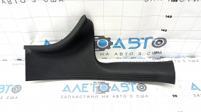 Door sill trim rear right inner Mercedes C-class W205 15-21 black, scratches