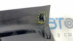 Door sill trim front right inner Mercedes C-class W205 15-21 black, broken fastening