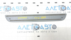 Door sill trim front left outer Mercedes C-class W205 15-21 chrome without backlight, scratches, dents