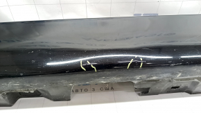 Threshold left BMW 5 F10 11-16 black, scratches