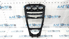 Center console trim Mercedes C-class W205 15-18 black gloss, worn