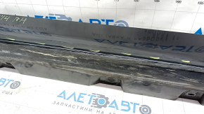 Right threshold BMW 5 F10 11-16 black, no fragment, scratches