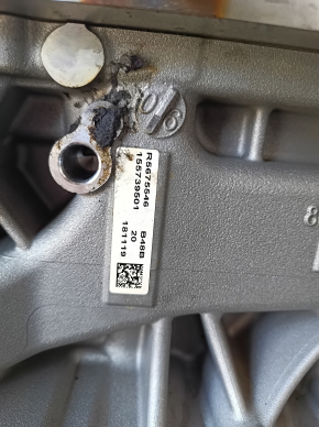 BMW 3 G20 19-22 2.0T B46B20B RWD 92k engine, started, 10-10-10-10