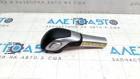 Gear knob Ford Fiesta 11-19 rubber, chrome, scratches