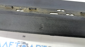 Rear bumper lip Mercedes C-class W205 300/350e/350h/400 15-18 without parking sensors, scratches, cracks in fasteners
