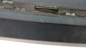 Rear bumper lip Mercedes C-class W205 300/350e/350h/400 15-18 without parking sensors, scratches, cracks in fasteners