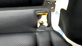 Rear row of seats 2 row Mercedes C-class W205 15-21 leather black, no plug